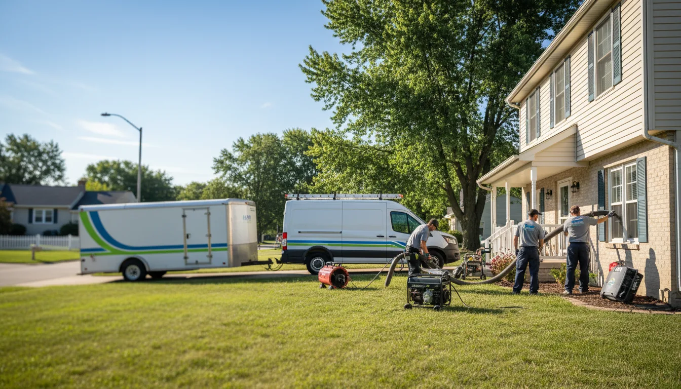 Flooded Basement Restoration And Cleanup With Repair in Sand Lake, NY near me